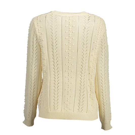Maglione da donna in acrilico Kocca Bianco
