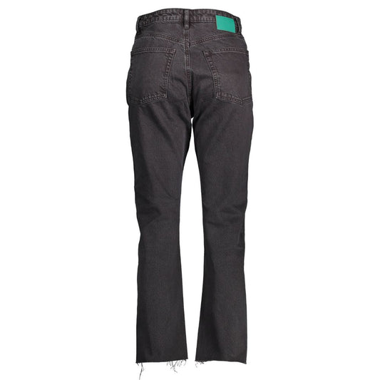 Jeans da donna Desigual in cotone nero