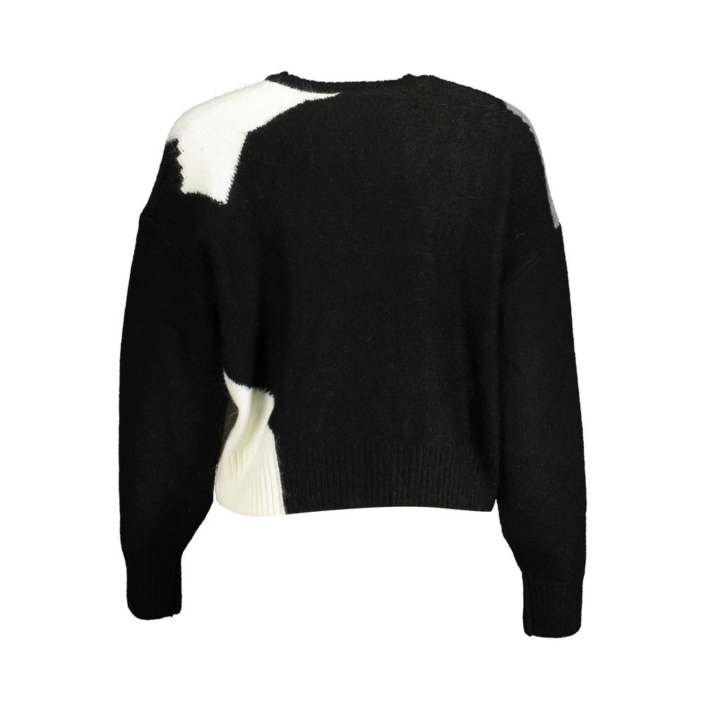 Maglione da donna in acrilico nero Desigual
