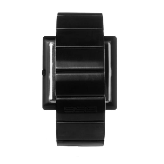 666BARCELONA Orologio elegante in acciaio inossidabile nero