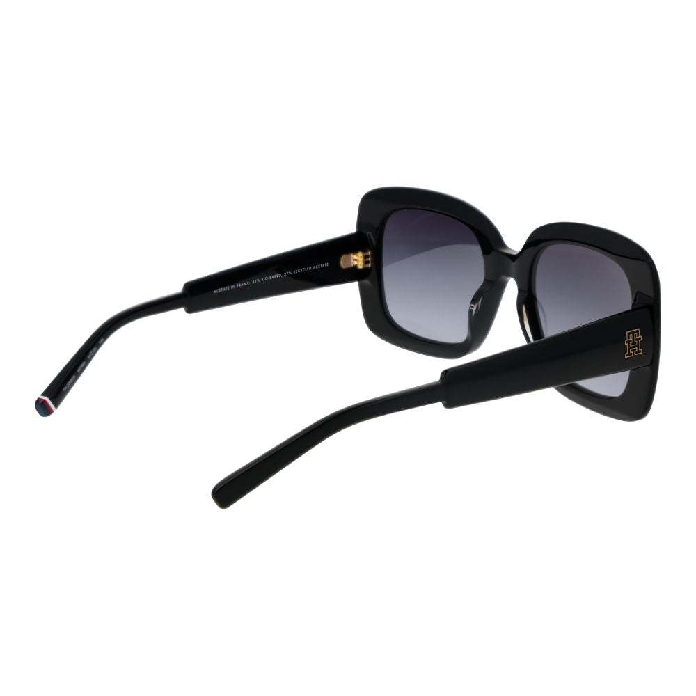 Occhiali da sole Tommy Hilfiger in acetato nero