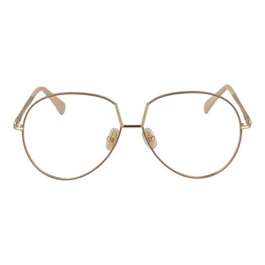 Occhiali da vista in metallo beige Max Mara (montatura)