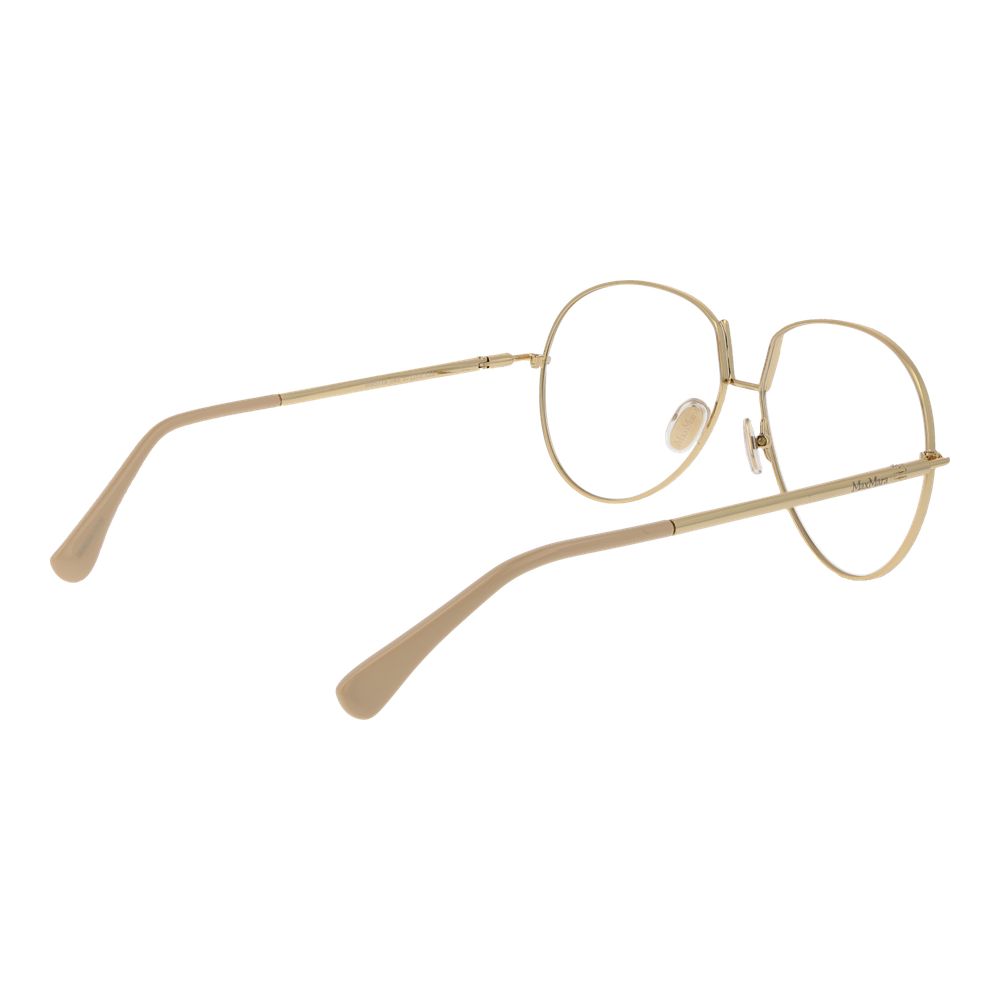 Occhiali da vista in metallo beige Max Mara (montatura)