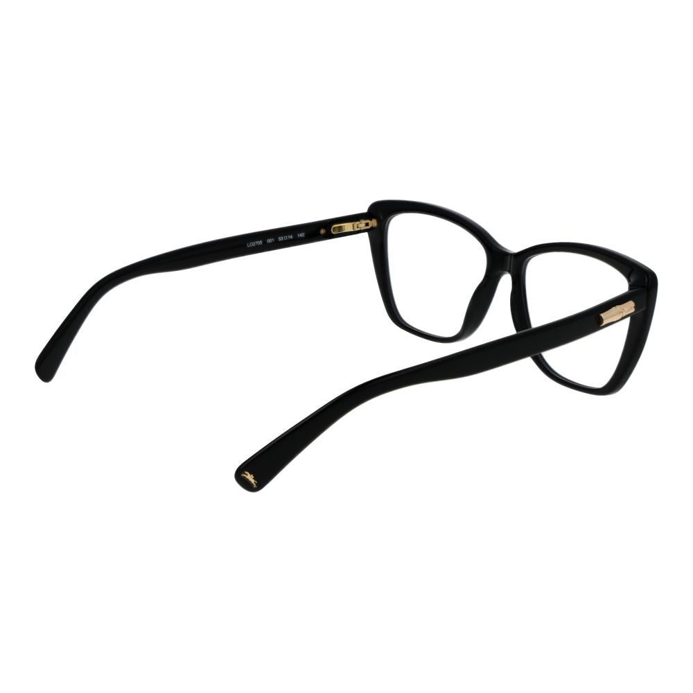Occhiali da vista Longchamp in acetato nero (montatura)