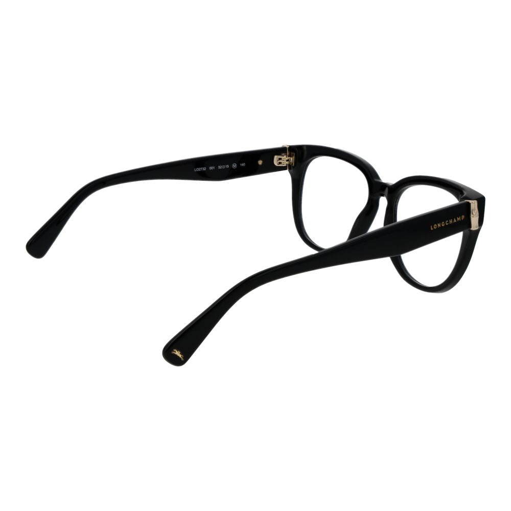 Occhiali da vista Longchamp in acetato nero (montatura)