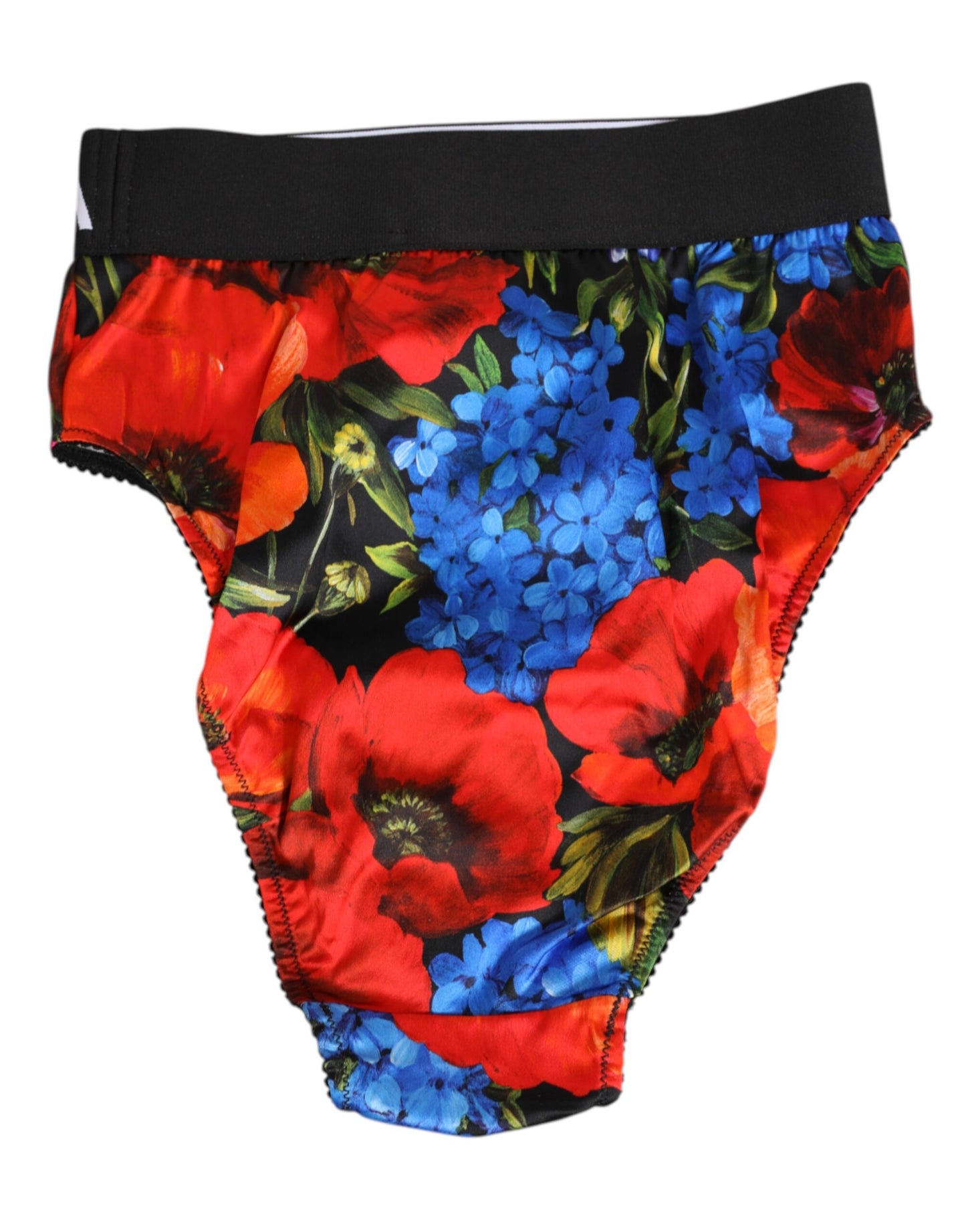 Dolce & Gabbana Mutandine a vita alta con stampa floreale multicolore