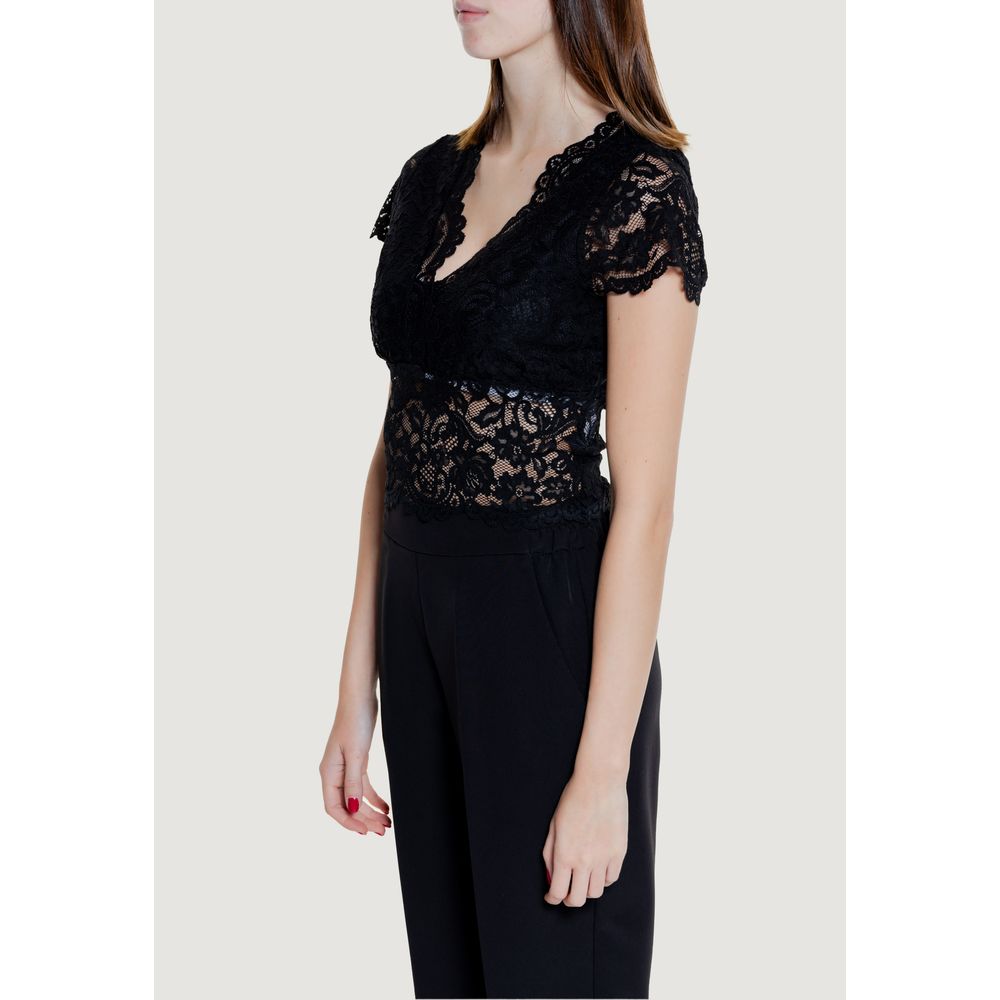 Morgan De Toi Top in poliammide nero