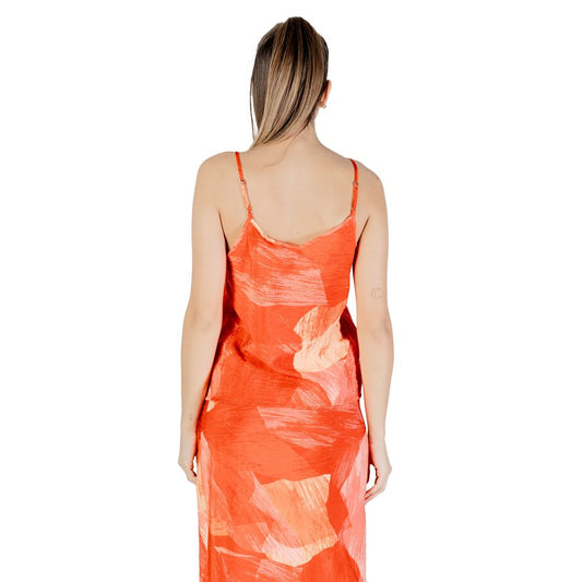 Top in poliammide rosso Vila Clothes