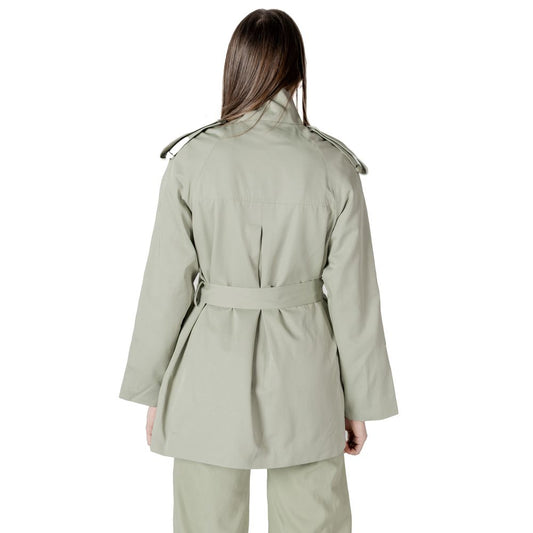 Parka Morgan De Toi in cotone bicolore