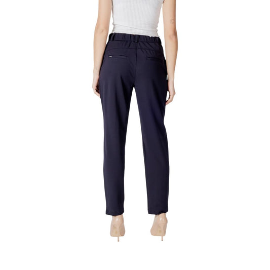 Pantaloni Street One in viscosa blu