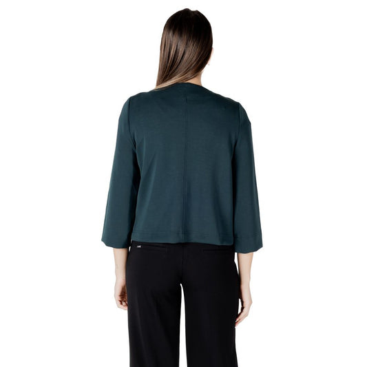 Cappotto in modal verde Street One