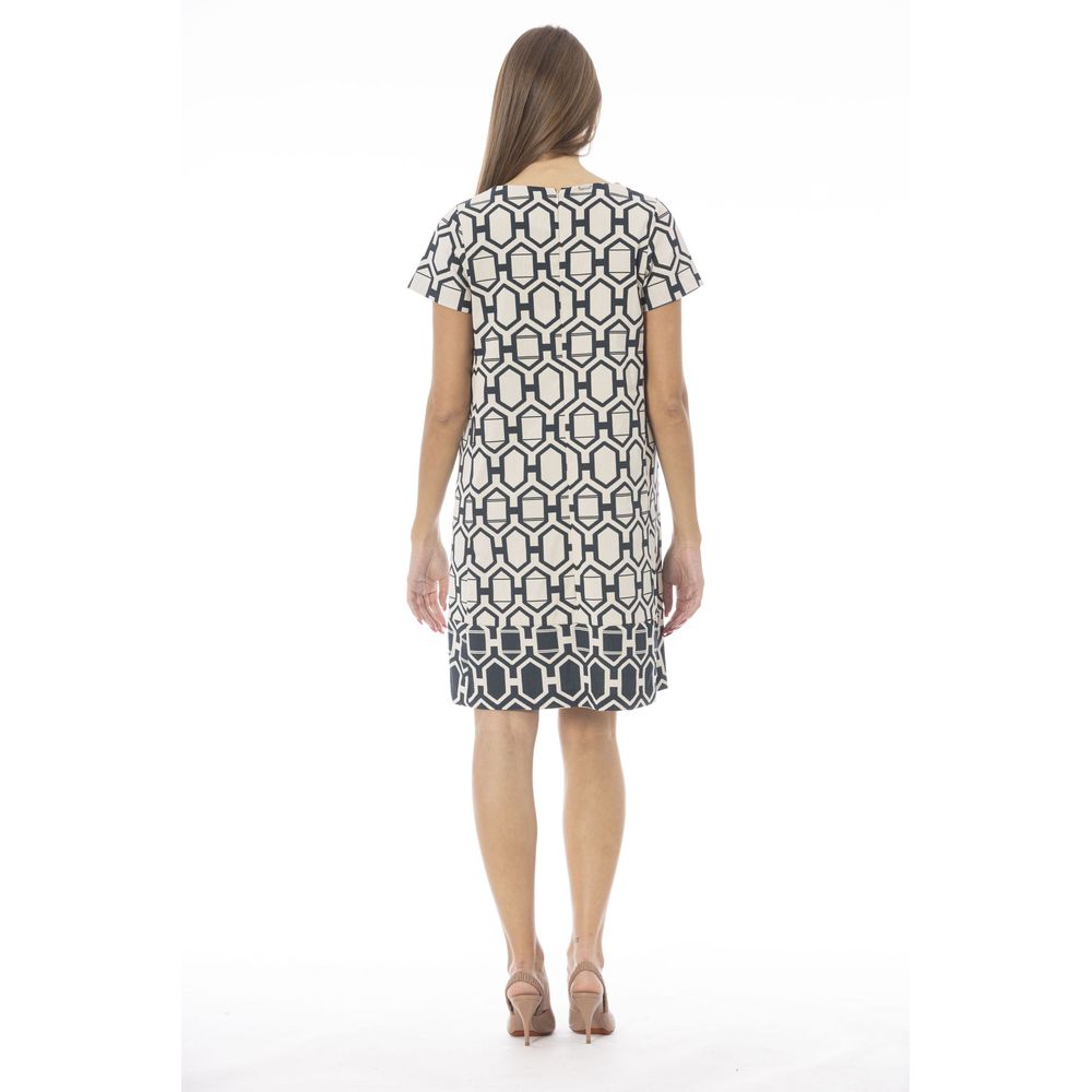 Abito da donna in cotone bianco Baldinini Trend