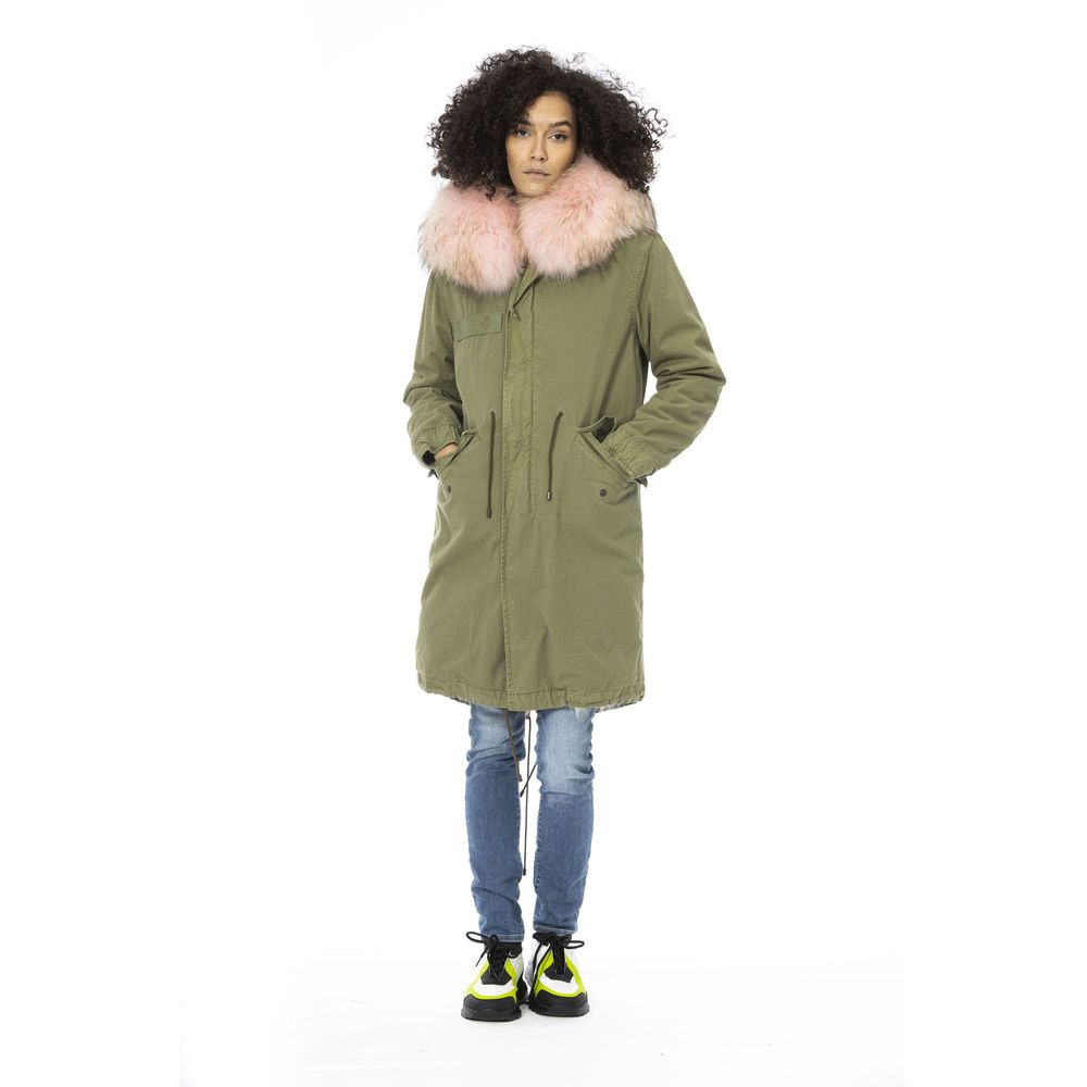 Parka da donna in cotone militare Mr&Mrs Italy