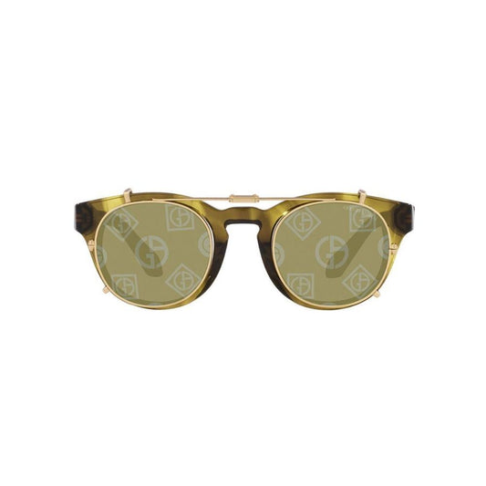 Occhiali da sole in acetato marrone Giorgio Armani