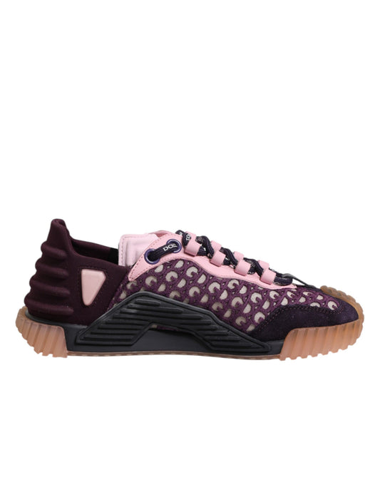 Dolce & Gabbana Multicolor Logo Low Top Sneakers NS1