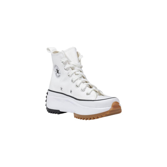 Sneakers alte in tessuto bianco Converse