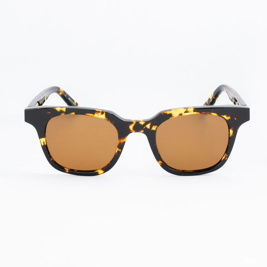 Occhiali da sole in acetato marrone Belstaff