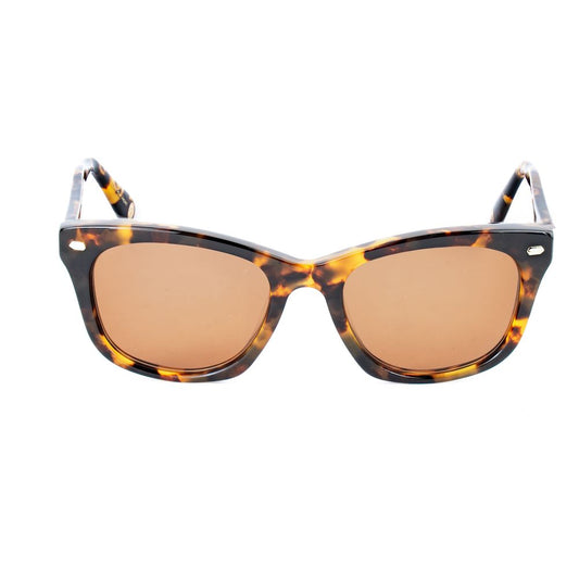 Occhiali da sole in acetato marrone Belstaff
