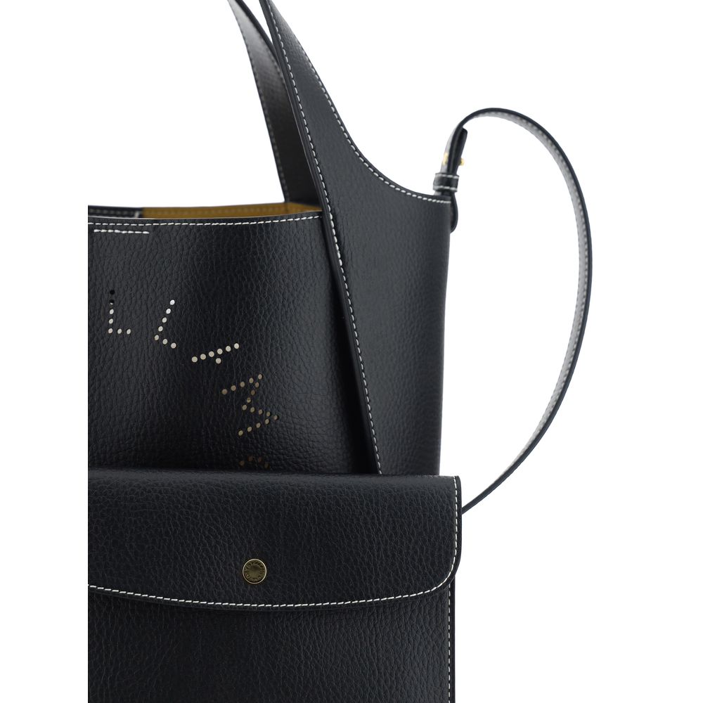 Borsa a tracolla in poliammide nera Stella McCartney