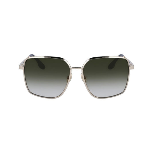 Occhiali da sole bicolore in metallo Victoria Beckham
