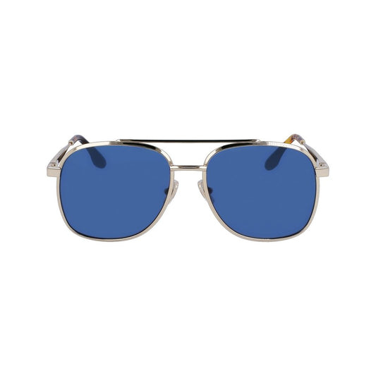 Occhiali da sole in metallo dorato Victoria Beckham