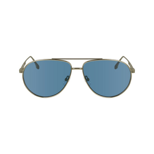 Occhiali da sole in metallo dorato Victoria Beckham