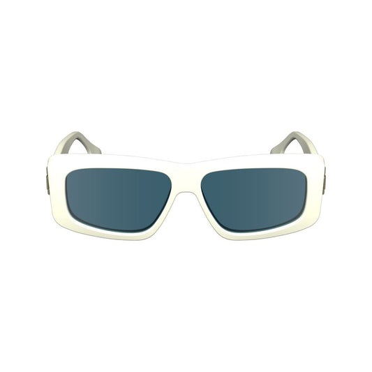 Occhiali da sole in acetato bianco Victoria Beckham