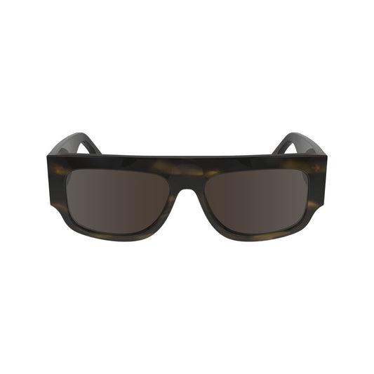 Occhiali da sole in acetato marrone Victoria Beckham