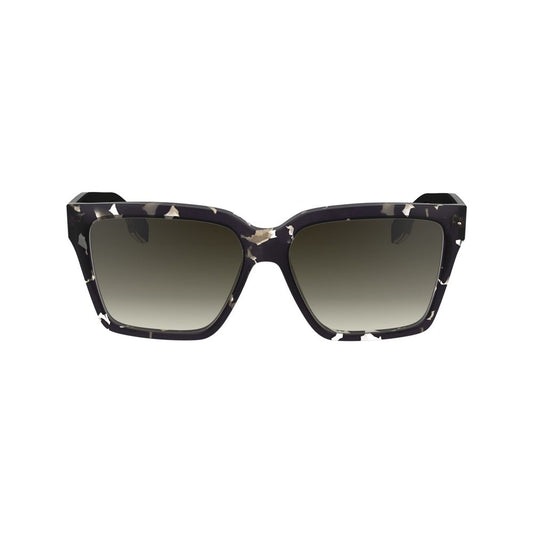 Occhiali da sole in acetato marrone Victoria Beckham