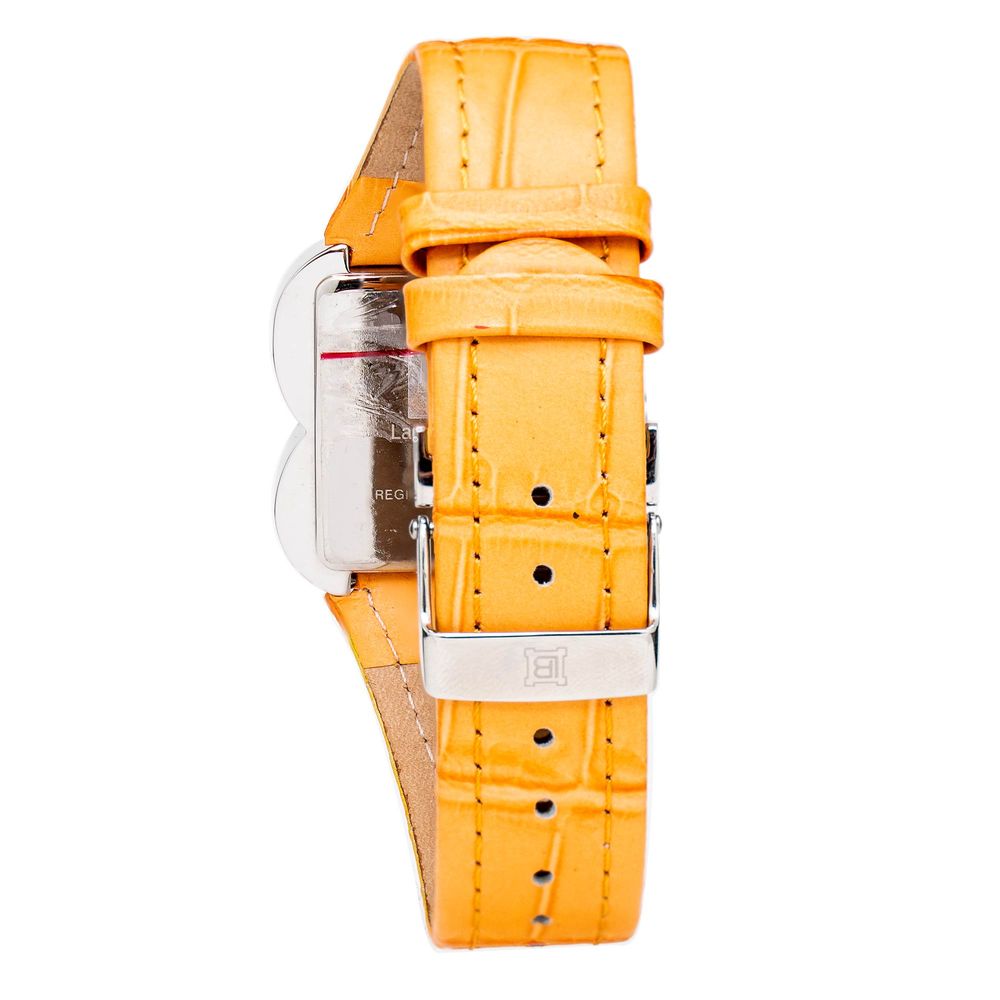 Orologio Laura Biagiotti in pelle arancione