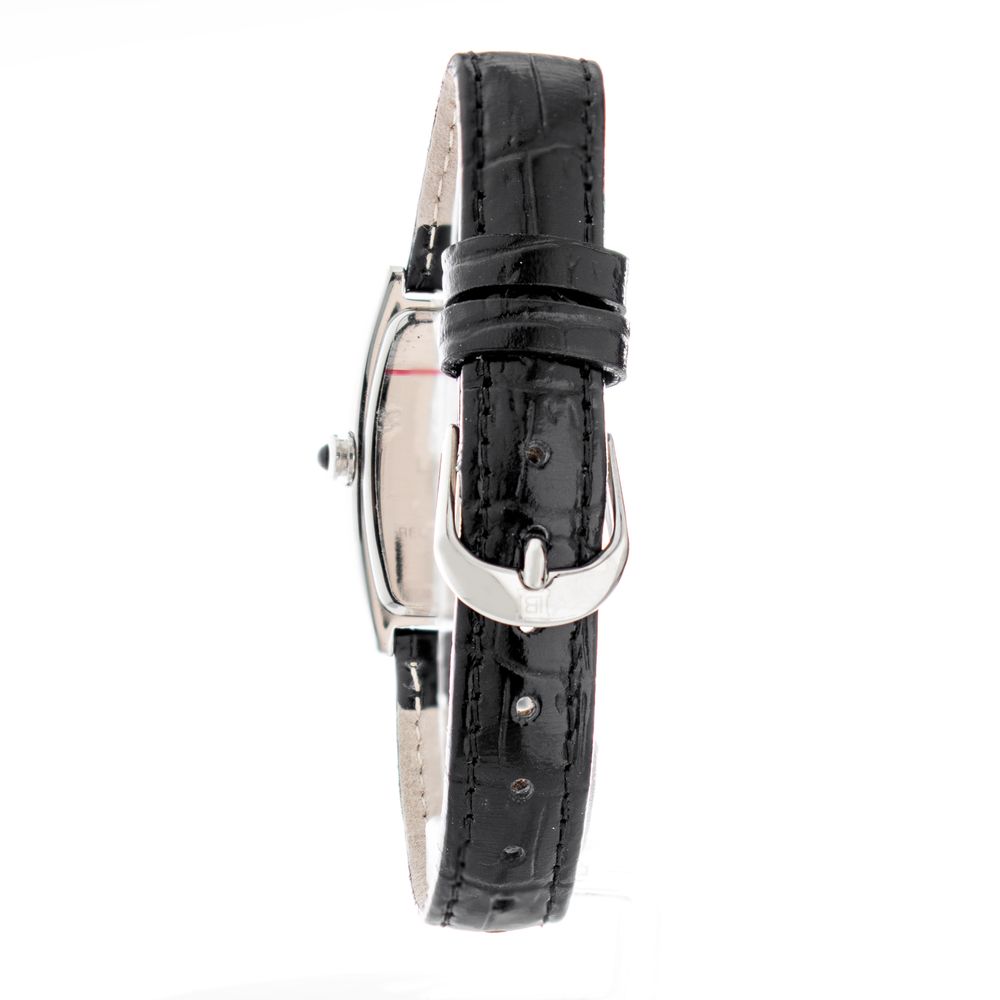 Orologio elegante in pelle nera Laura Biagiotti