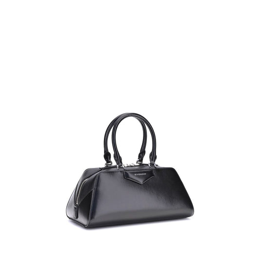 Borsa a mano Givenchy Bos Taurus in pelle di vitello nera