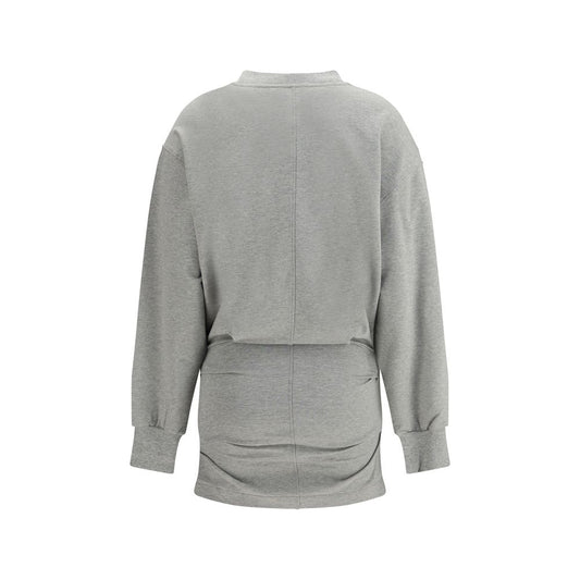 Abito casual in cotone grigio Attico