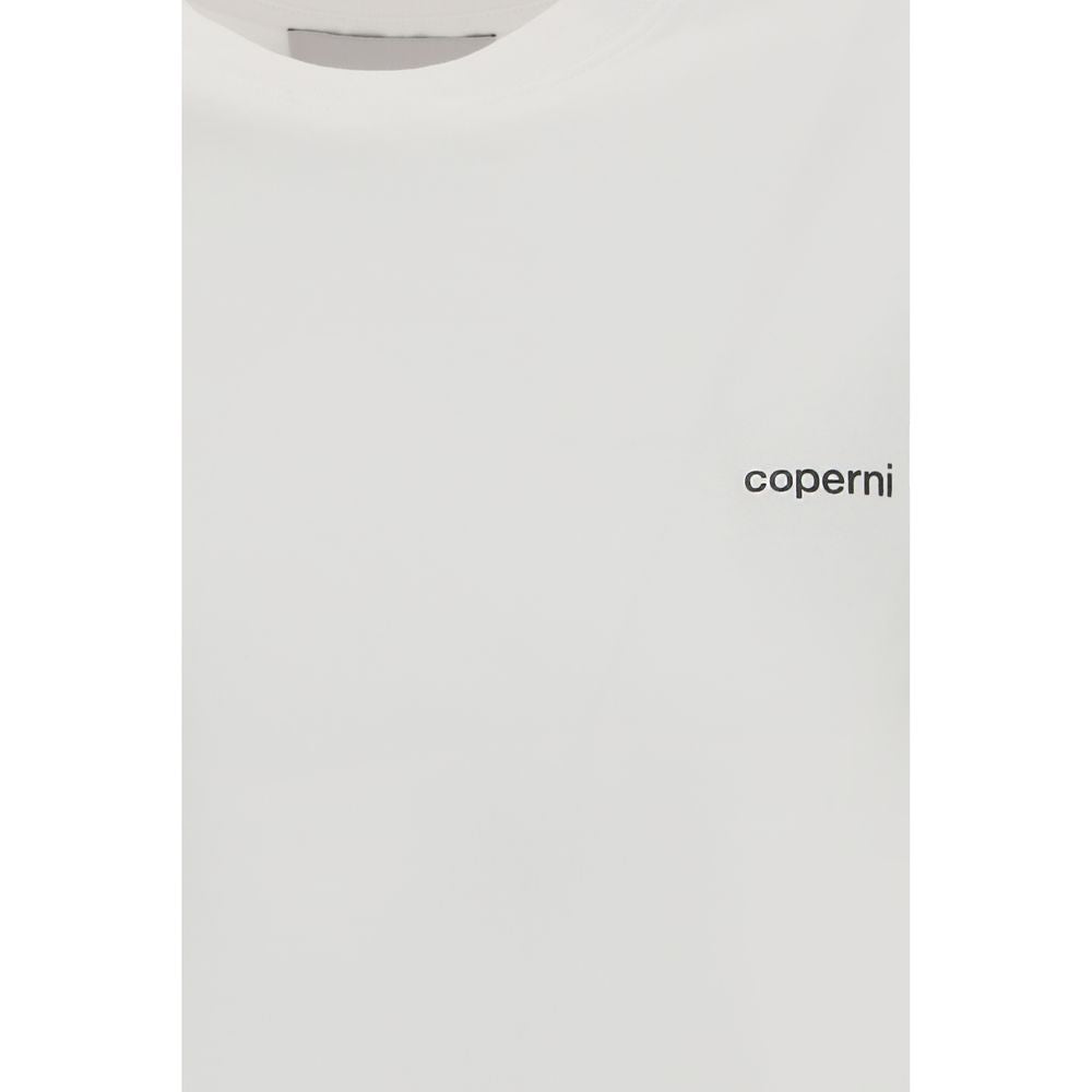 Maglietta bianca in cotone Coperni