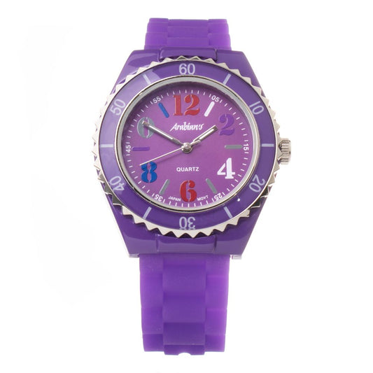 Orologio sportivo sintetico viola ARABIANS