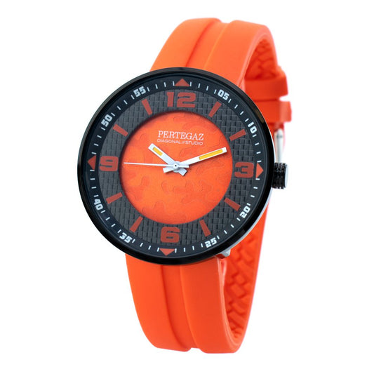 Orologio sportivo in gomma arancione PERTEGAZ