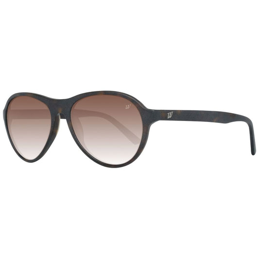WEB EYEWEAR Occhiali da sole in plastica marrone