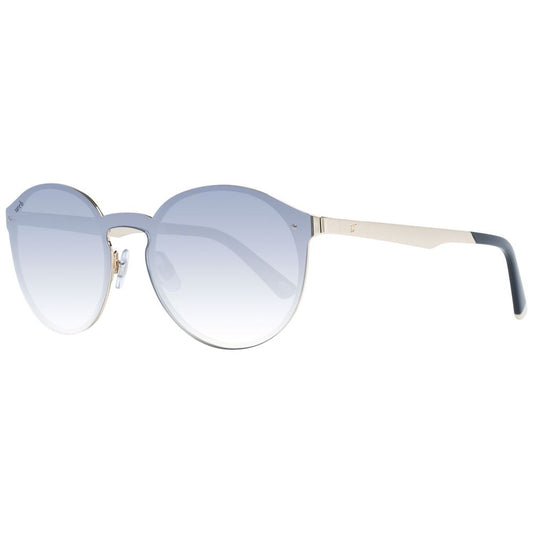 Occhiali da sole in metallo oro rosa WEB EYEWEAR