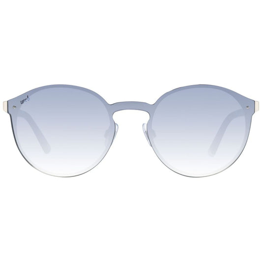 Occhiali da sole in metallo oro rosa WEB EYEWEAR