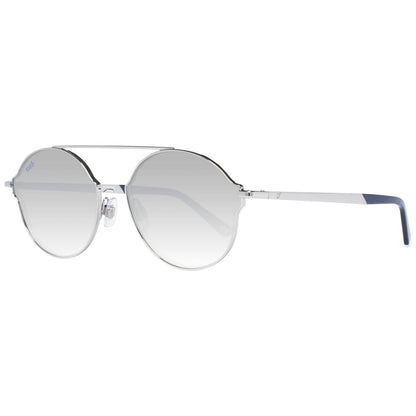 Occhiali da sole in metallo argentato WEB EYEWEAR