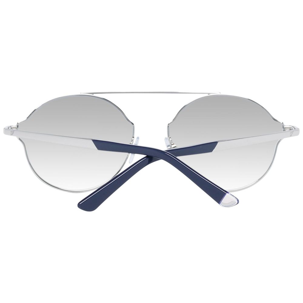 Occhiali da sole in metallo argentato WEB EYEWEAR
