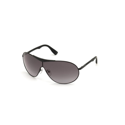 Occhiali da sole in metallo nero WEB EYEWEAR