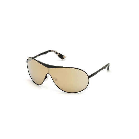 Occhiali da sole in metallo nero WEB EYEWEAR