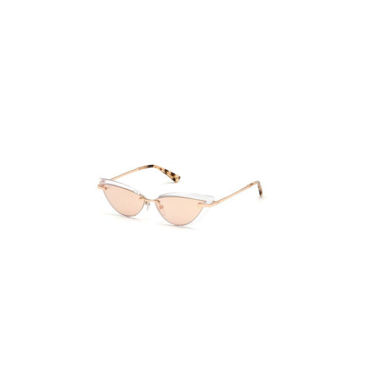 Occhiali da sole in metallo bianco WEB EYEWEAR