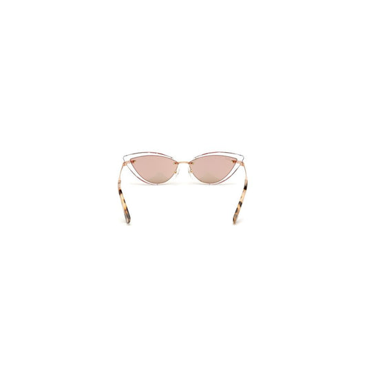 Occhiali da sole in metallo bianco WEB EYEWEAR
