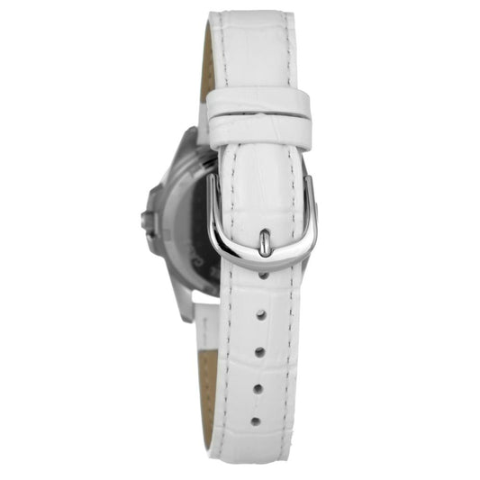 Orologio elegante JUSTINA in pelle nera