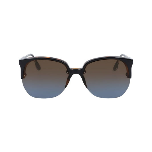 Occhiali da sole in acetato nero Victoria Beckham