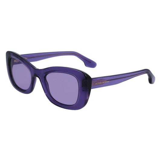 Occhiali da sole in acetato grigio Victoria Beckham