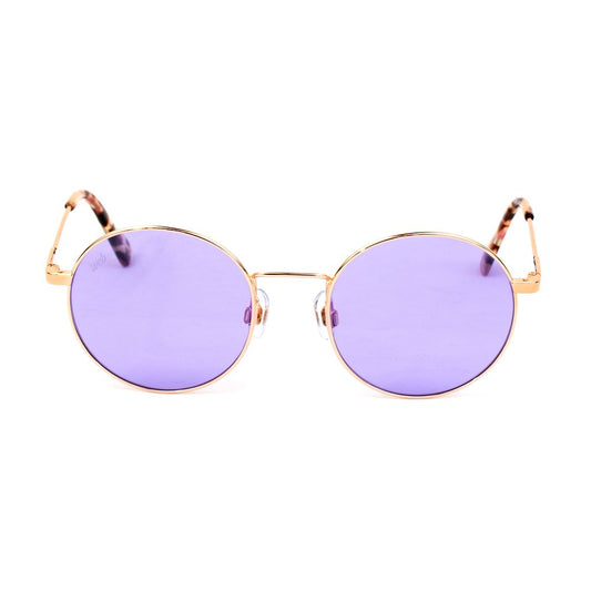 Occhiali da sole in metallo rosa WEB EYEWEAR