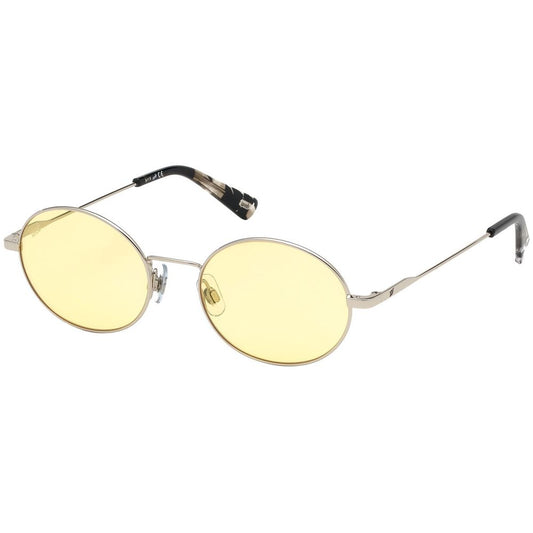 Occhiali da sole in metallo dorato WEB EYEWEAR